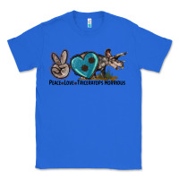 True Royal peace love triceratops horridus Classic Tee - LillyAllenDesigns