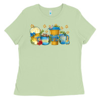 Matcha hanukkah coffee cups Ladies Tee - texasbilliewilder