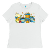 White hanukkah coffee cups Ladies Tee - texasbilliewilder