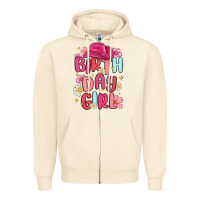 Sandshell birthday girl Zipper Hoodie - MaliasSmallBusiness