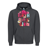 Smoke birthday girl Zipper Hoodie - MaliasSmallBusiness