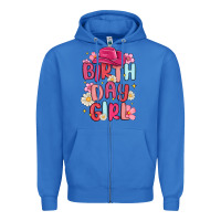 True Royal birthday girl Zipper Hoodie - MaliasSmallBusiness