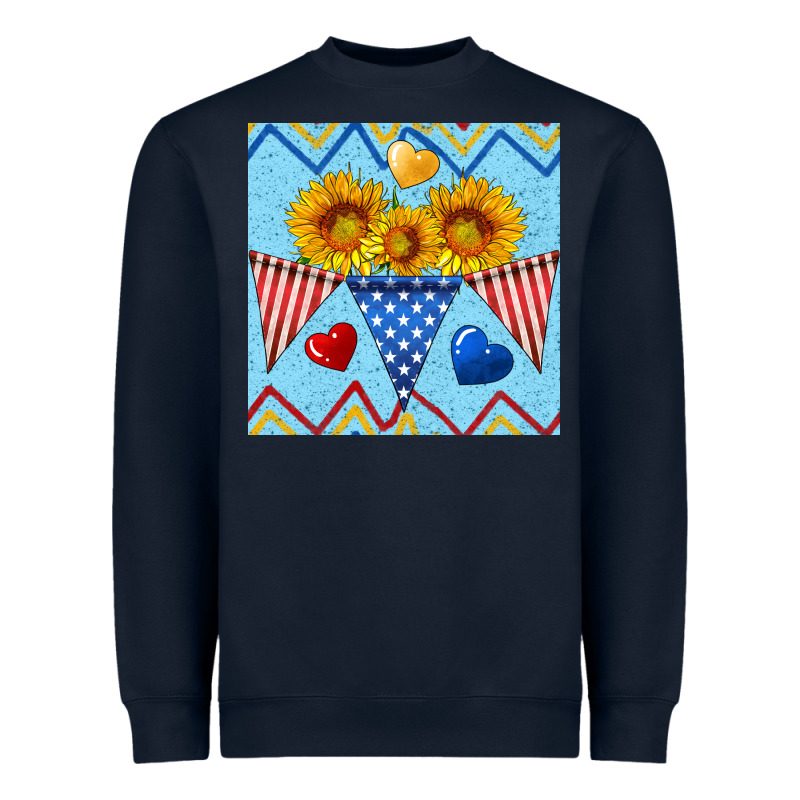 Patriotic Celebration Heavyweight Sweatshirt by BundleAndBundleShop | Teevron