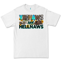 White yeehaws and hellnaws Premium Tee - Zillion Design Studio