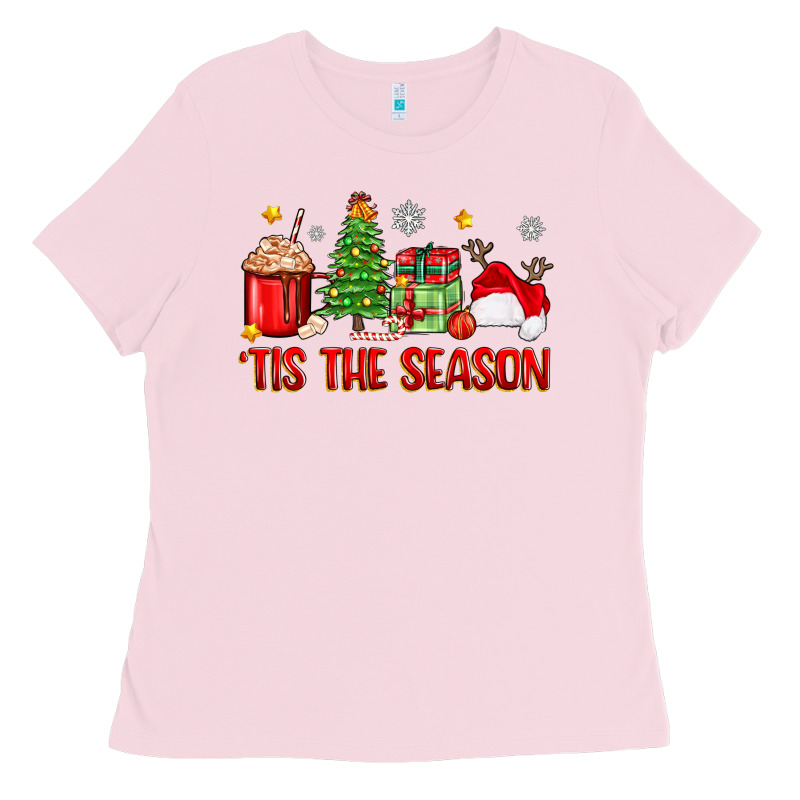 'tis The Season Christmas Ladies Tee by Zillion Design Studio | Teevron