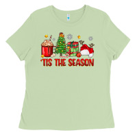 Matcha 'tis the season christmas Ladies Tee - Zillion Design Studio
