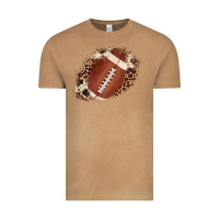 Vintage Camel football cowhide leopard patch Vintage Tee - JahusDesignShop