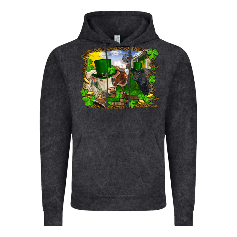 St Patrick's Day Cows Vintage Hoodie by RanaPortraitStore | Teevron