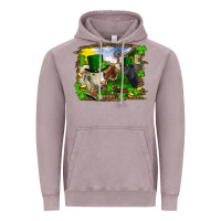 Vintage Zinc St patrick's day cows Vintage Hoodie - RanaPortraitStore
