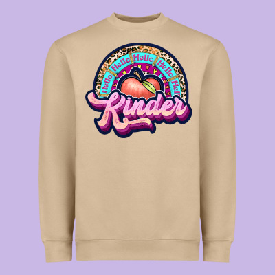 Kinder Heavyweight Sweatshirt Designed By Jahusdesignshop