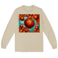 Mushroom basketball leopard serape tumbler Long Sleeve Tee - Jasminsmagicworld