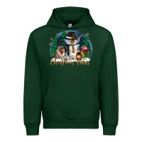 Forest Green christmas vibes Urban Hoodie - CowGirlArtShop