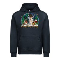 Navy christmas vibes Urban Hoodie - CowGirlArtShop
