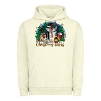 Pigment Pistachio christmas vibes Urban Hoodie - CowGirlArtShop