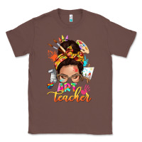 Chestnut art teacher messy bun Classic Tee - NancyCooperArtShop