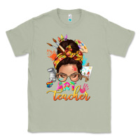 Matcha art teacher messy bun Classic Tee - NancyCooperArtShop