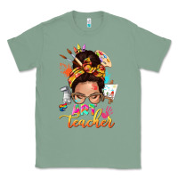 Sage art teacher messy bun Classic Tee - NancyCooperArtShop