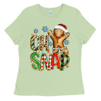 Matcha oh snap christmas cookie Ladies Tee - Zillion Design Studio