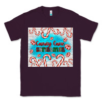 Plum candy cane Christmas Classic Tee - AdoDesignShop