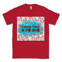 Red candy cane Christmas Classic Tee - AdoDesignShop