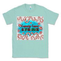 Seafoam candy cane Christmas Classic Tee - AdoDesignShop