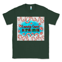 Sports Green candy cane Christmas Classic Tee - AdoDesignShop