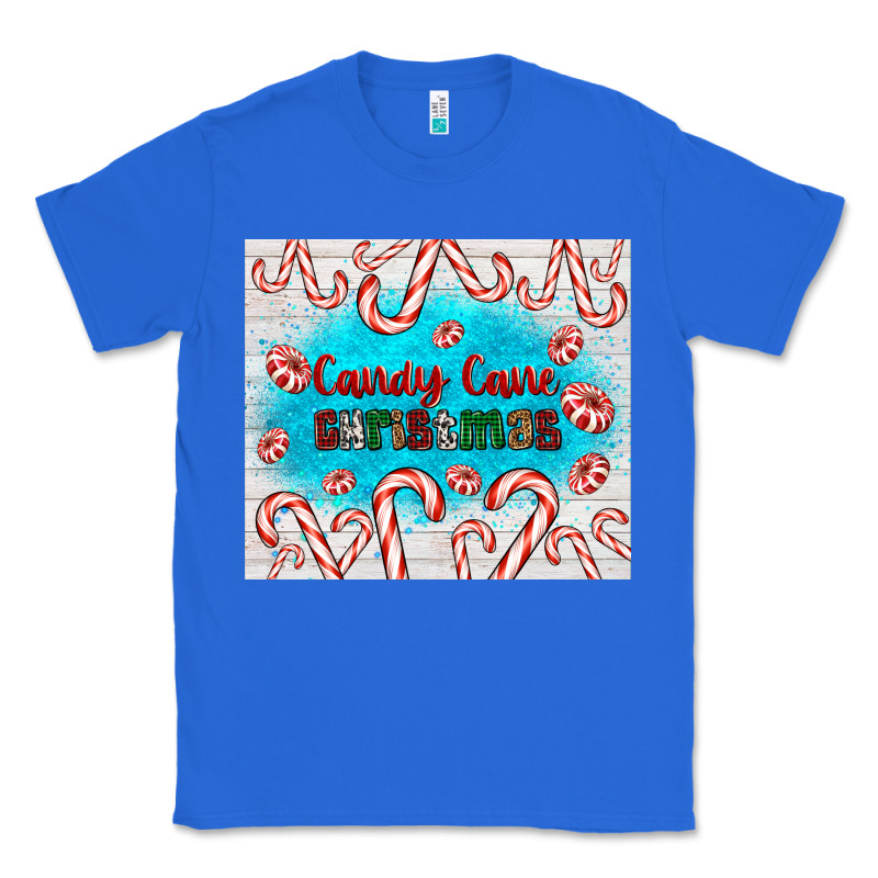 Candy Cane Christmas Classic Tee by AdoDesignShop | Teevron