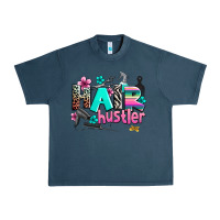 Midnight Navy hair hustler Urban Heavy Tee - AdoDesignShop