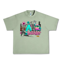 Oil Green hair hustler Urban Heavy Tee - AdoDesignShop