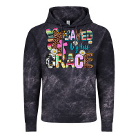 Cloud Black saved by his grace Vintage Hoodie - AdoDesignShop