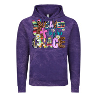 Cloud Purple saved by his grace Vintage Hoodie - AdoDesignShop