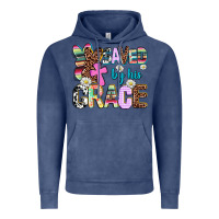 Vintage Denim saved by his grace Vintage Hoodie - AdoDesignShop