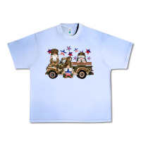 Grape Ice camouflage gnomes american flag star truck Urban Heavy Tee - Artiststas