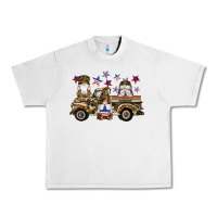 Lunar Rock camouflage gnomes american flag star truck Urban Heavy Tee - Artiststas