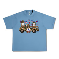 Pebble Blue camouflage gnomes american flag star truck Urban Heavy Tee - Artiststas