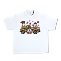 White camouflage gnomes american flag star truck Urban Heavy Tee - Artiststas