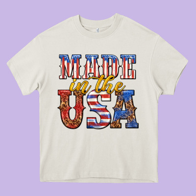 Made In The Usa Heavy Core Tee Designed By Texasbilliewilder