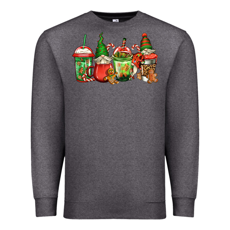 Christmas Gnomes Coffee Premium Sweatshirt by Jasminsmagicworld | Teevron