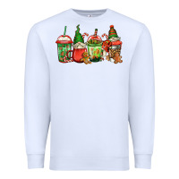 White christmas gnomes coffee Premium Sweatshirt - Jasminsmagicworld