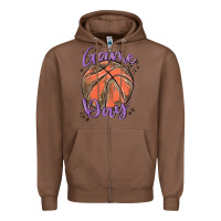Chestnut game day Zipper Hoodie - MaliasSmallBusiness