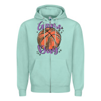 Seafoam game day Zipper Hoodie - MaliasSmallBusiness