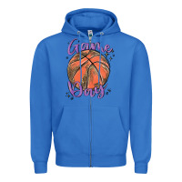 True Royal game day Zipper Hoodie - MaliasSmallBusiness