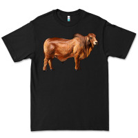 Black brahman bull Premium Tee - RanaPortraitStore