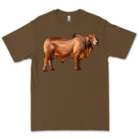 Cacao brahman bull Premium Tee - RanaPortraitStore
