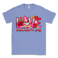 Colony Blue Love Valentines Day Gnome Classic Tee - CowhideDigitalArt