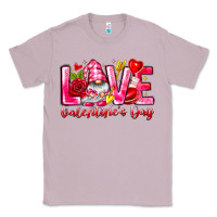 Lilac Love Valentines Day Gnome Classic Tee - CowhideDigitalArt