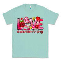 Seafoam Love Valentines Day Gnome Classic Tee - CowhideDigitalArt