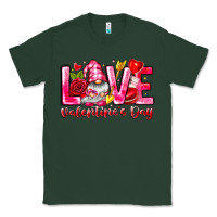 Sports Green Love Valentines Day Gnome Classic Tee - CowhideDigitalArt
