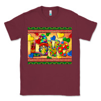 Burgundy love autism awareness Classic Tee - BarkalooDesign