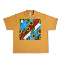 Peanut Butter western 4th of july seamless pattern Urban Heavy Tee - BundleAndBundleShop